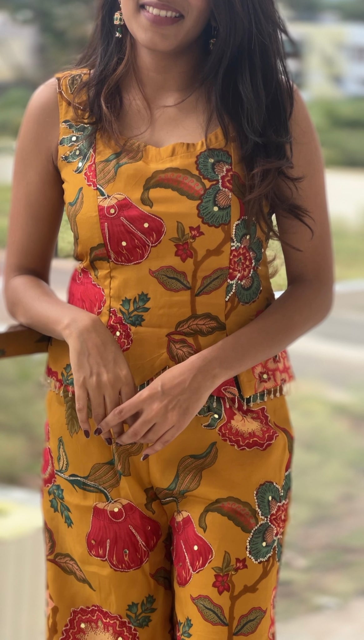 Yellow Floral set