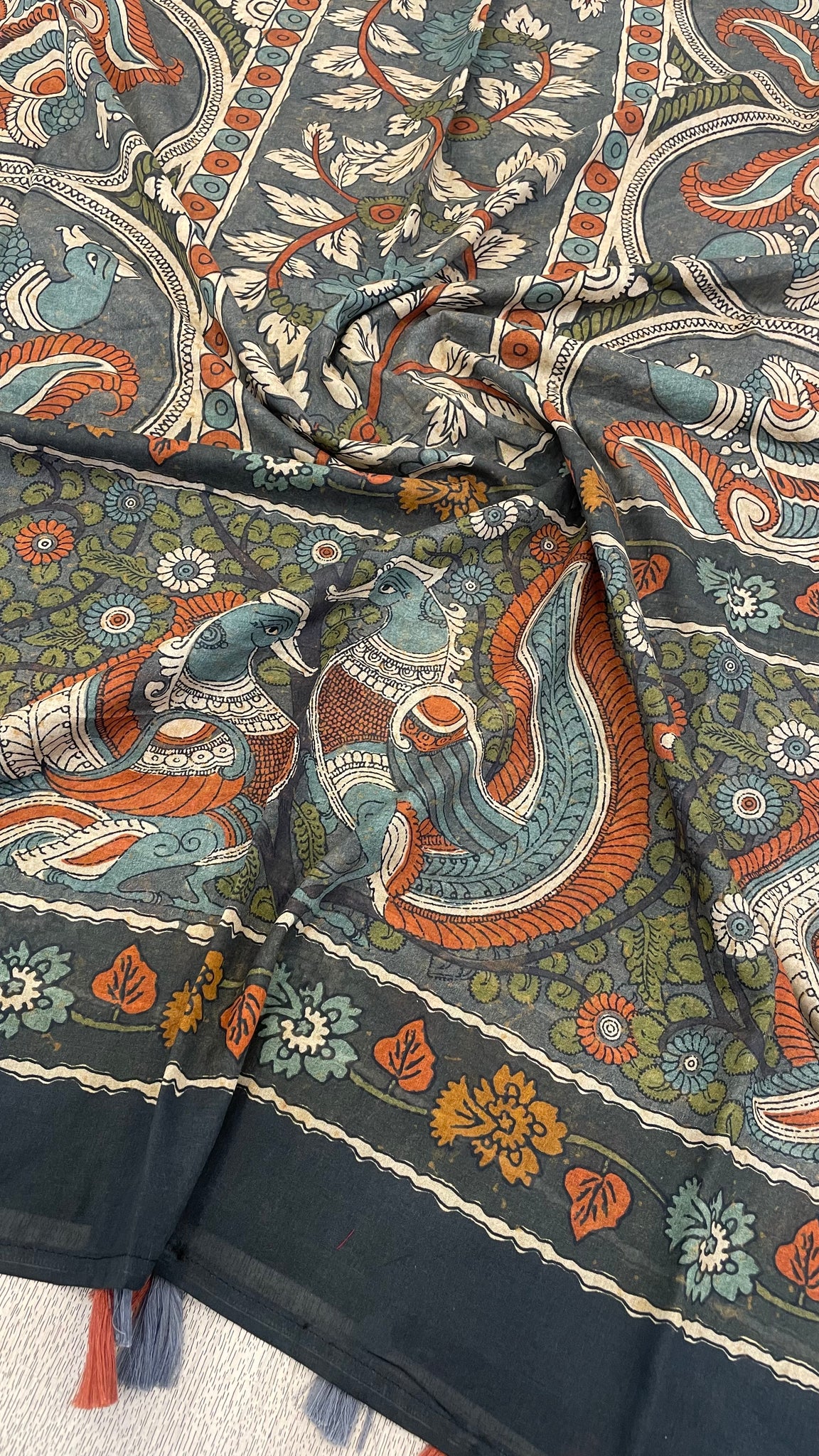 Grey peacock